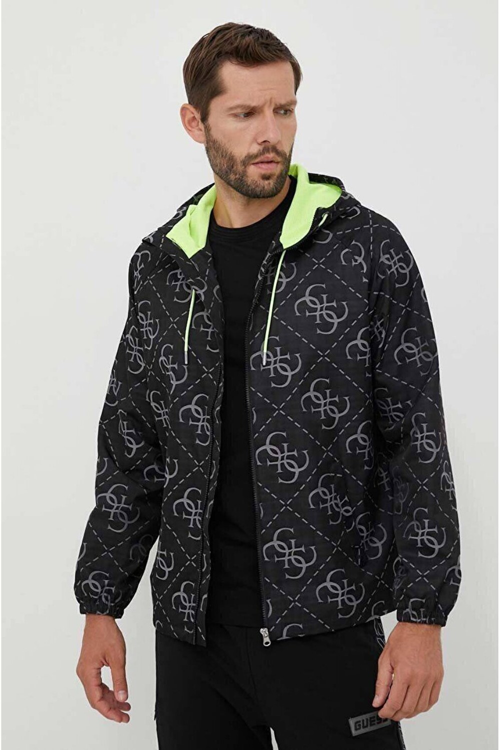 

ВЕТРОВКА МУЖСКАЯ LEROI ACTIVE Guess, черный