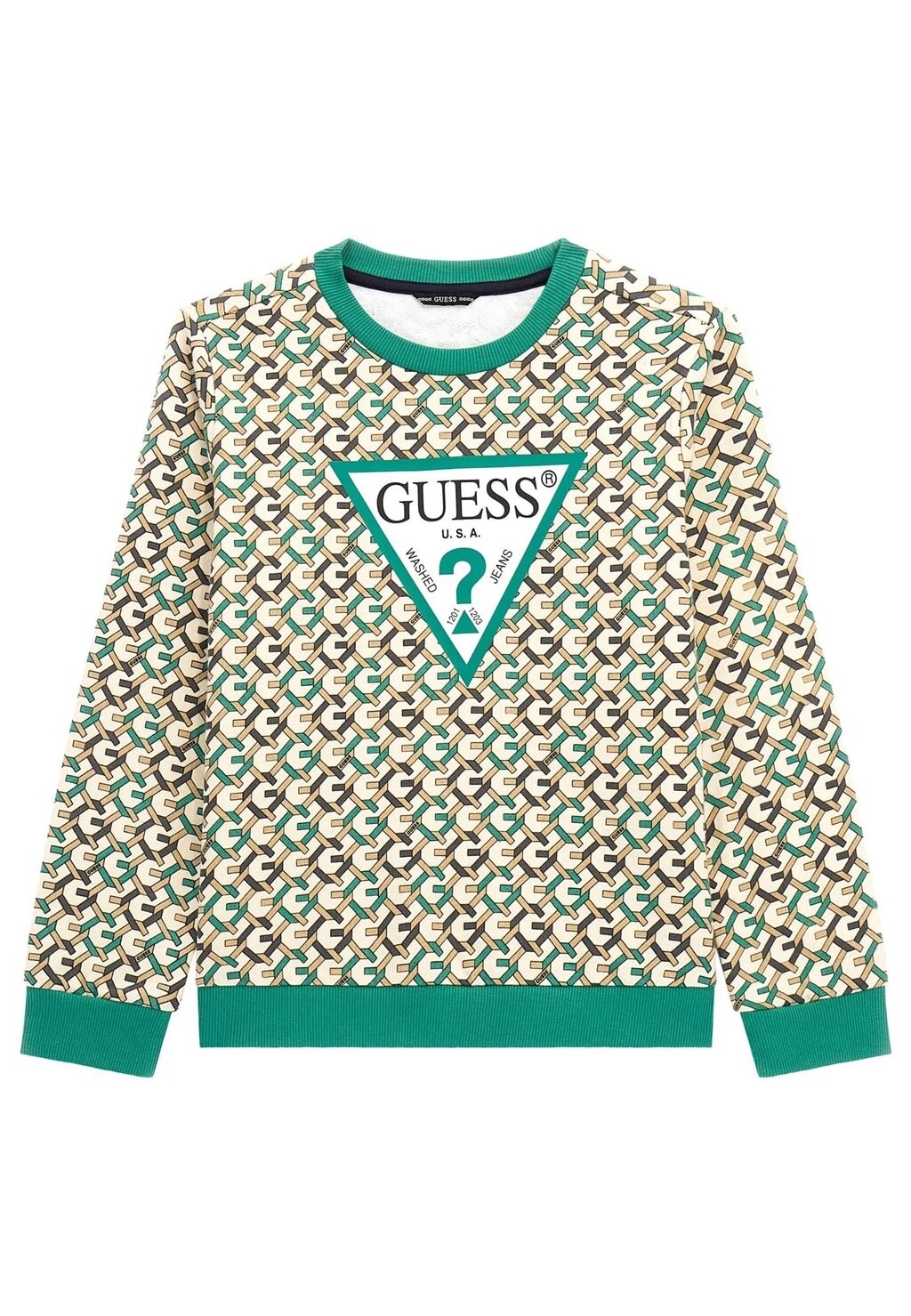 

Толстовка JUNIOR LS ACTIVE Guess, цвет mehrfarbig grün