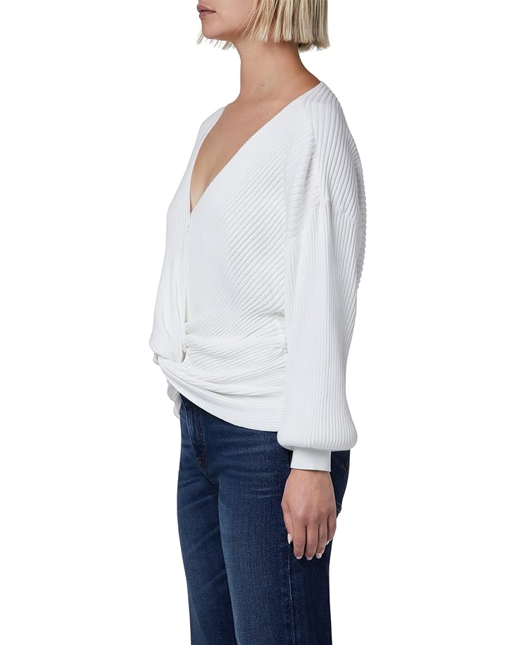 цена Свитер Hudson Jeans Knotted Sweater, белый
