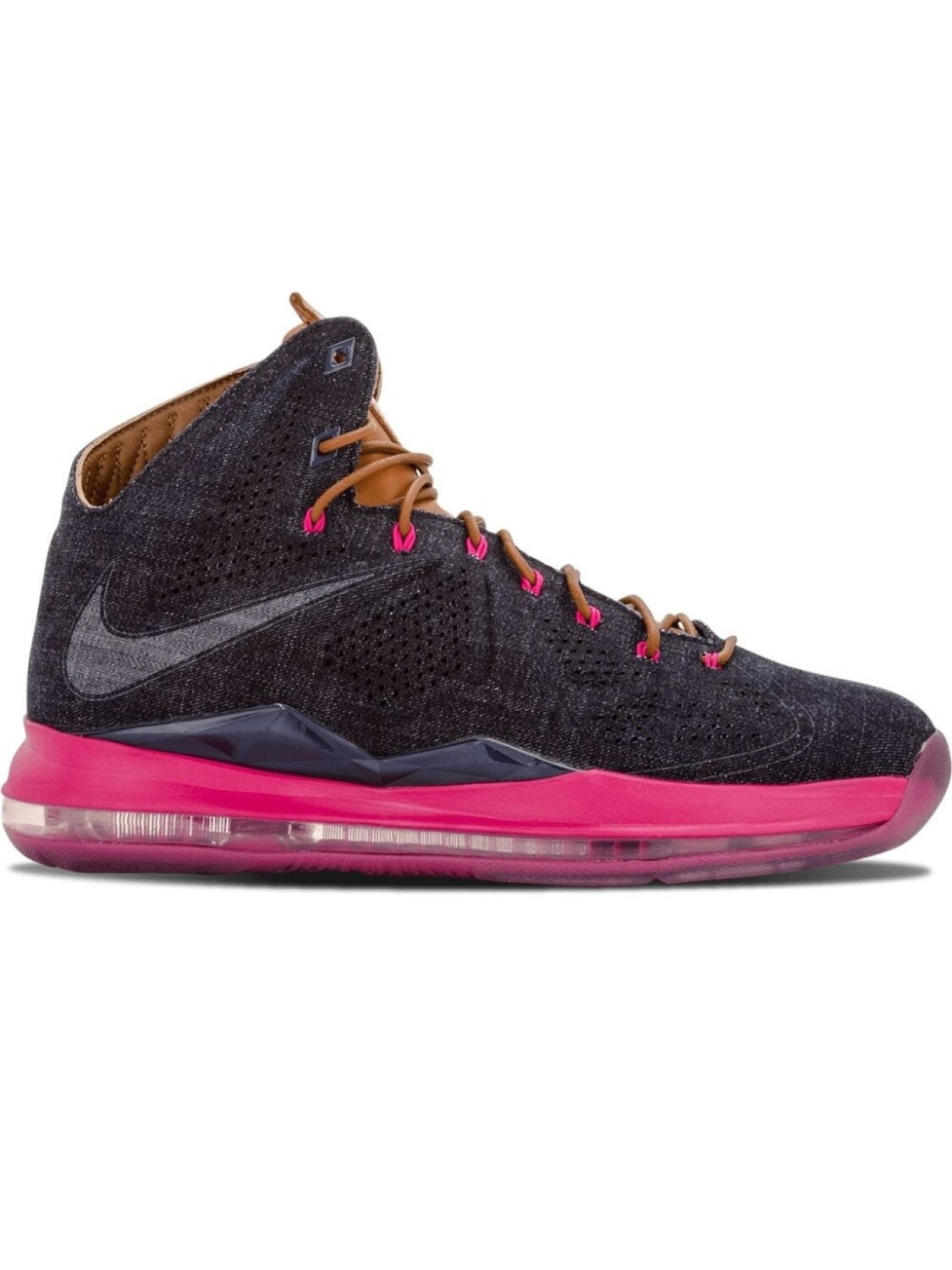 

Кроссовки 'Lebron 10 EXT Denim QS' Nike, синий