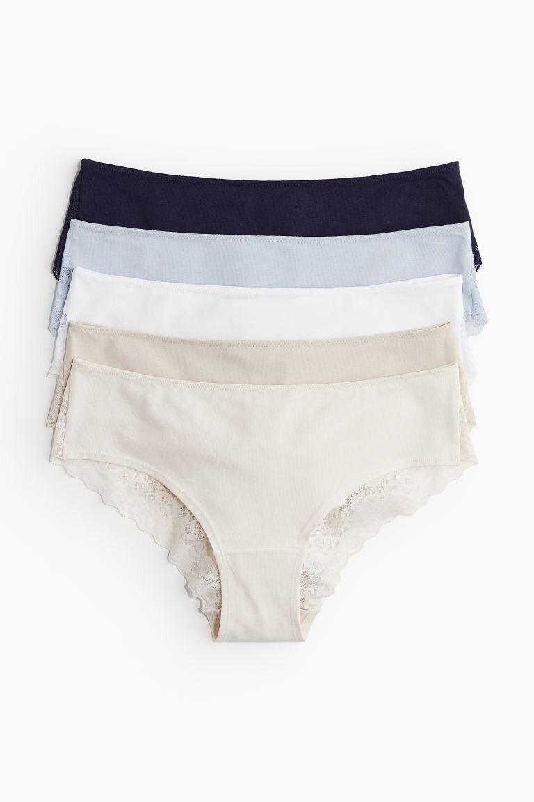 

Пакет из 5 хипстеров H&M, бежевый