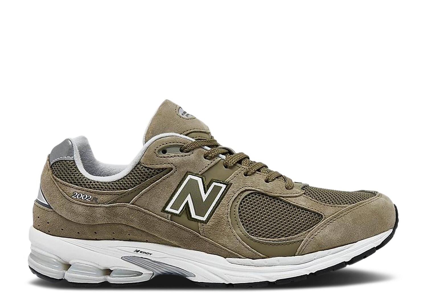 

Кроссовки New Balance 2002R 'Olive', зеленый