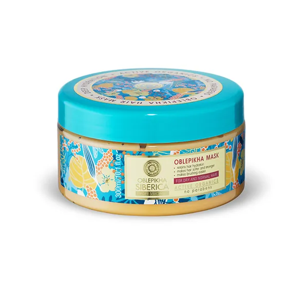 

Маска для сухих и нормальных волос Mask For Dry And Normal Hair Oblepikha, 300 ml