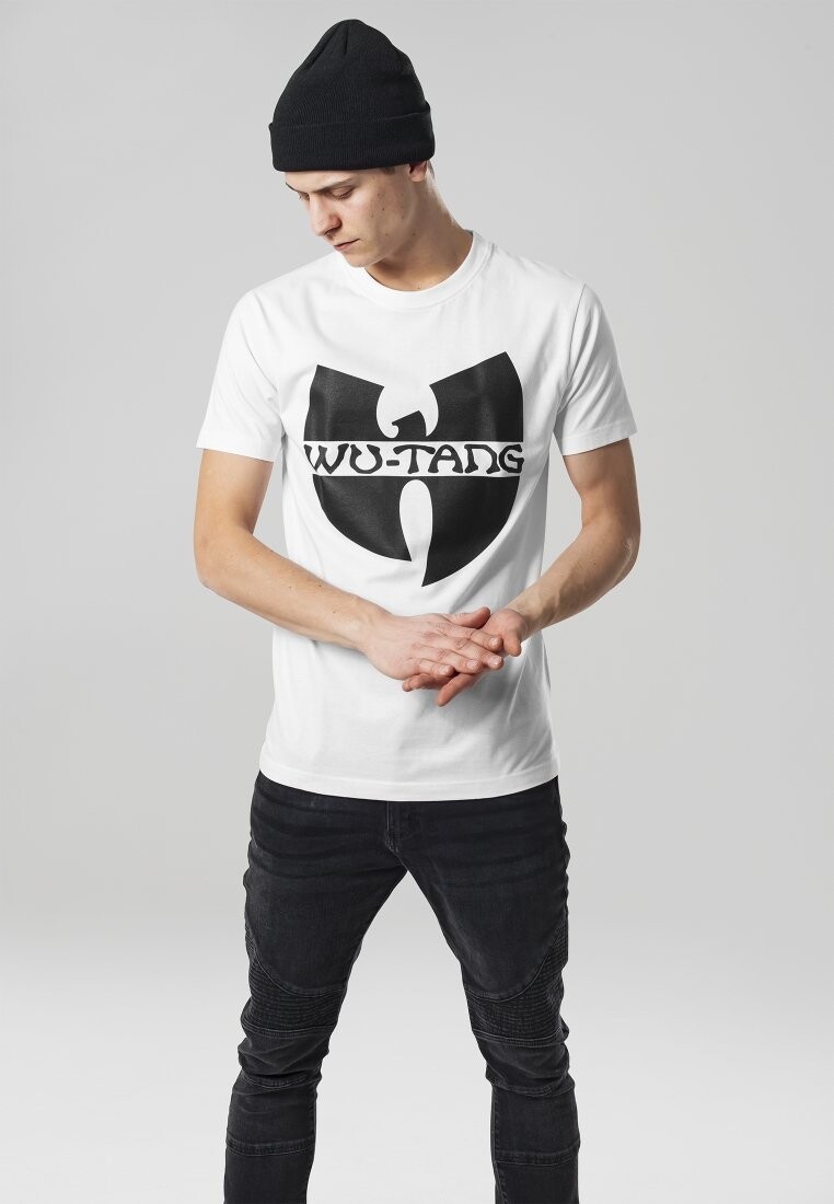 

футболка с принтом WU-WEAR LOGO Mister Tee, белый