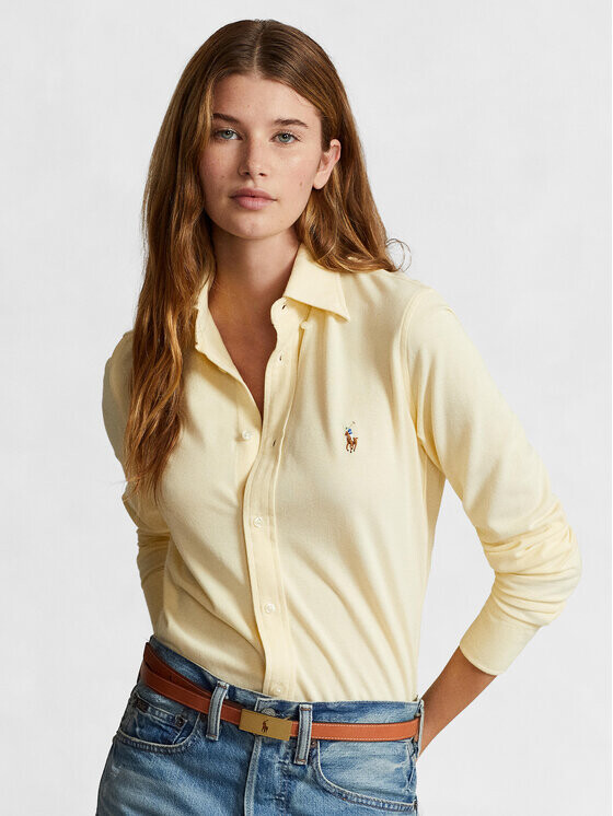 

Рубашка узкого кроя Polo Ralph Lauren, желтый