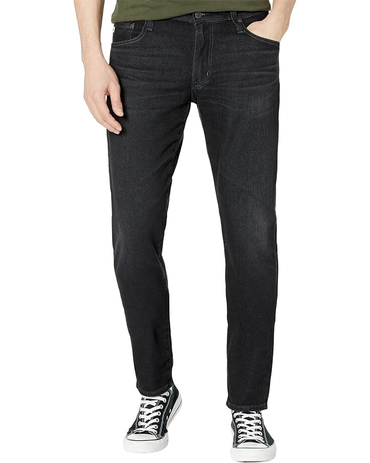 

Джинсы AG Tellis Modern Slim Jeans in 1 Year Black Hills, черный