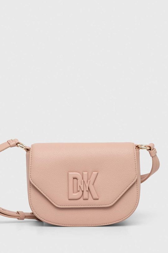 Кожаная сумочка DKNY DKNY, бежевый