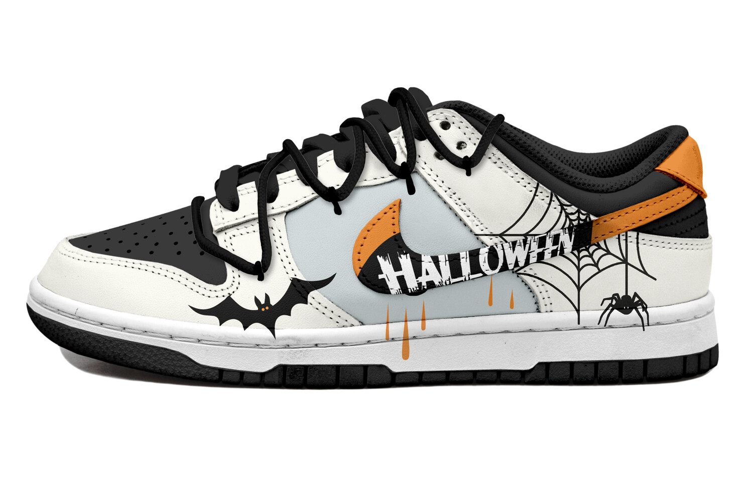 

Обувь для скейтбординга Dunk Kids для начальной школы Nike, черный/белый
