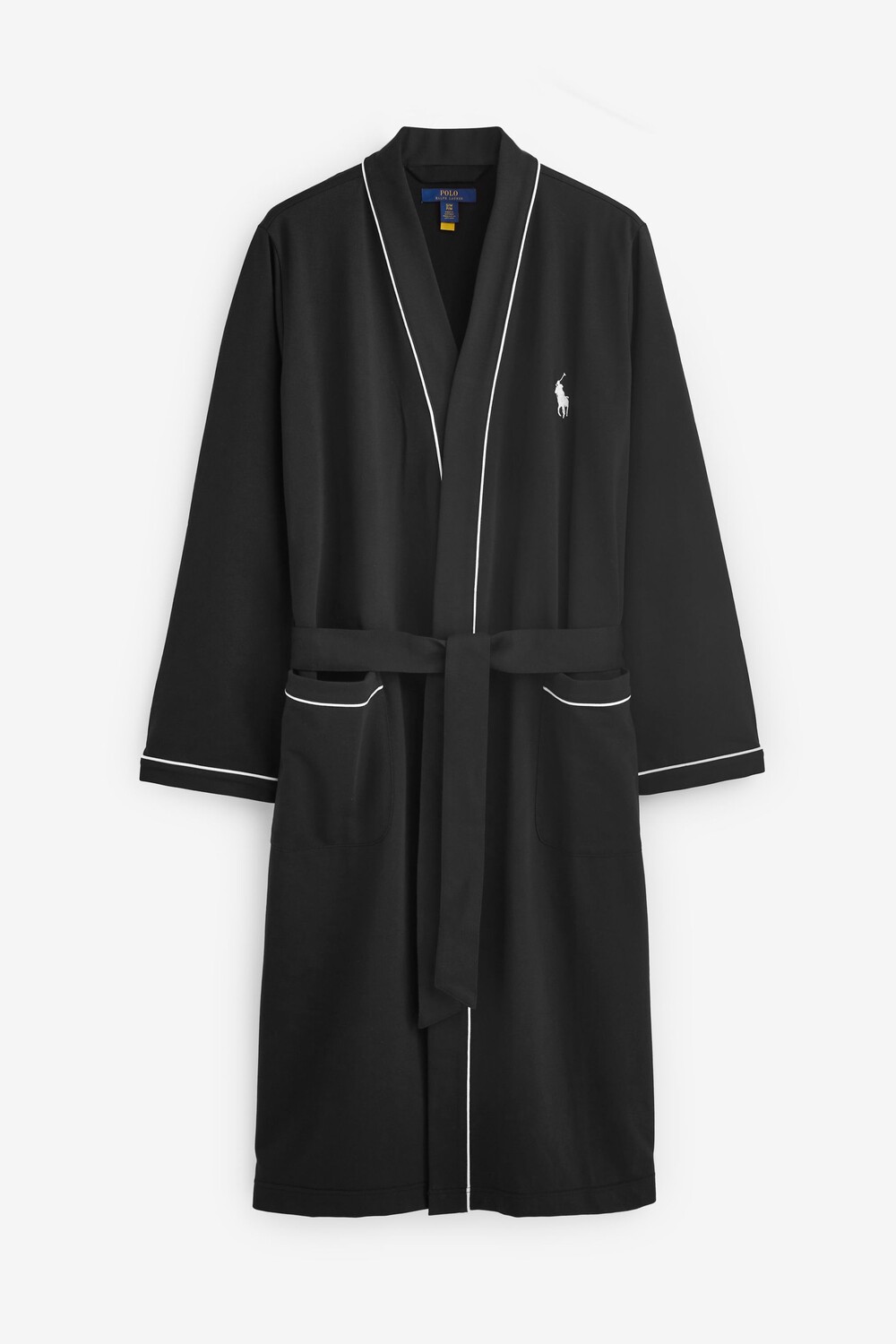 

Классический халат с логотипом Polo Ralph Lauren, черный