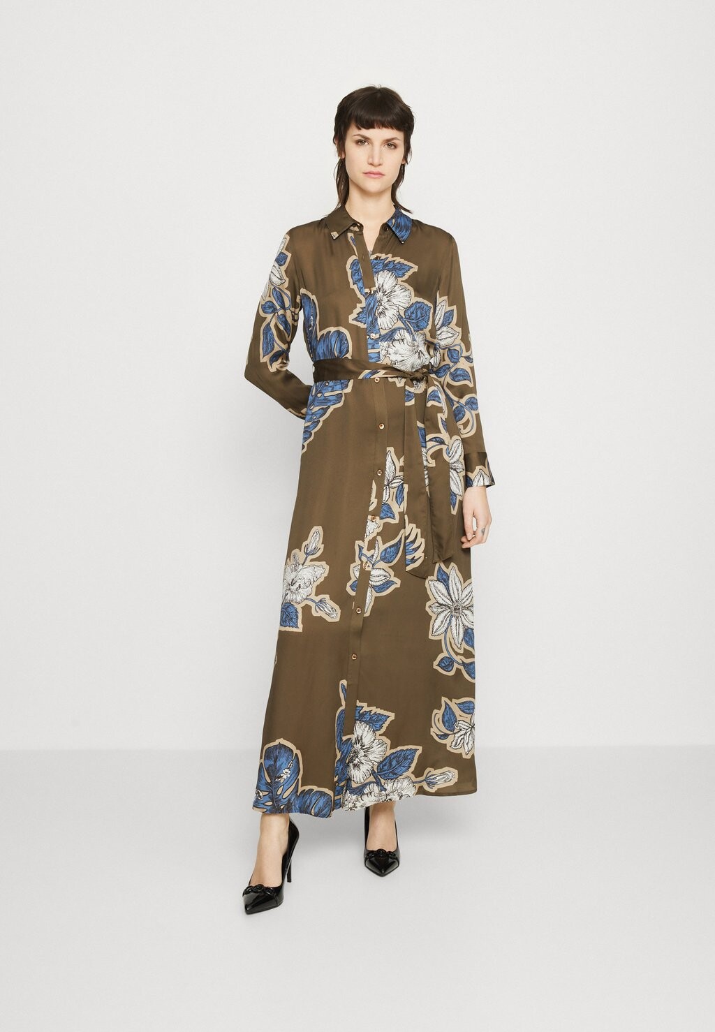 

Длинное платье Banana Republic, зеленый