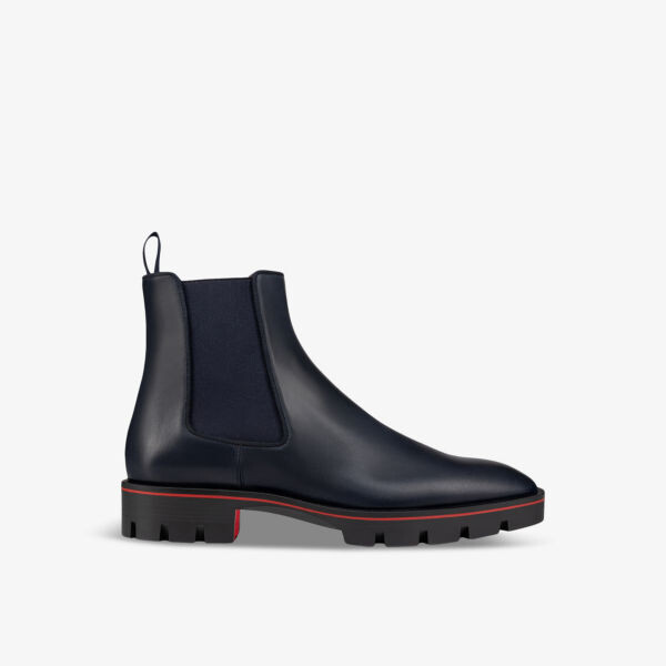 

Кожаные ботинки челси alpinosol Christian Louboutin, синий