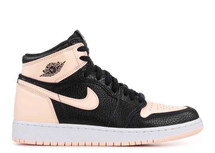 

Кроссовки AIR JORDAN 1 RETRO HIGH OG GS 'CRIMSON TINT', черный