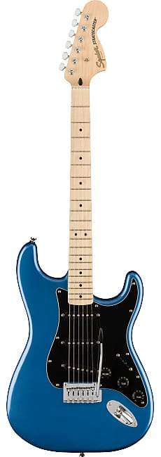 Электрогитара Fender Squier Affinity Stratocaster - Lake Placid Blue электрогитара fender squier 40th ann stratocaster lrl lake placid blue