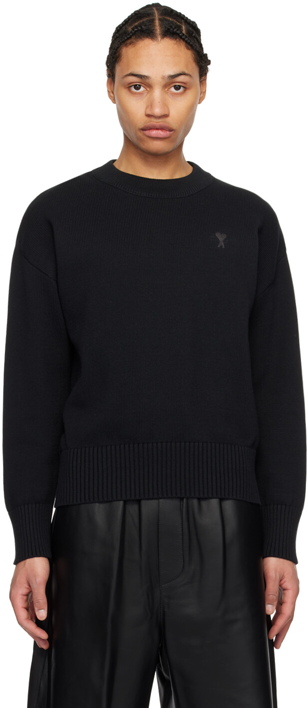 

Черный свитер Ami de Cœur Ami Paris, цвет Black