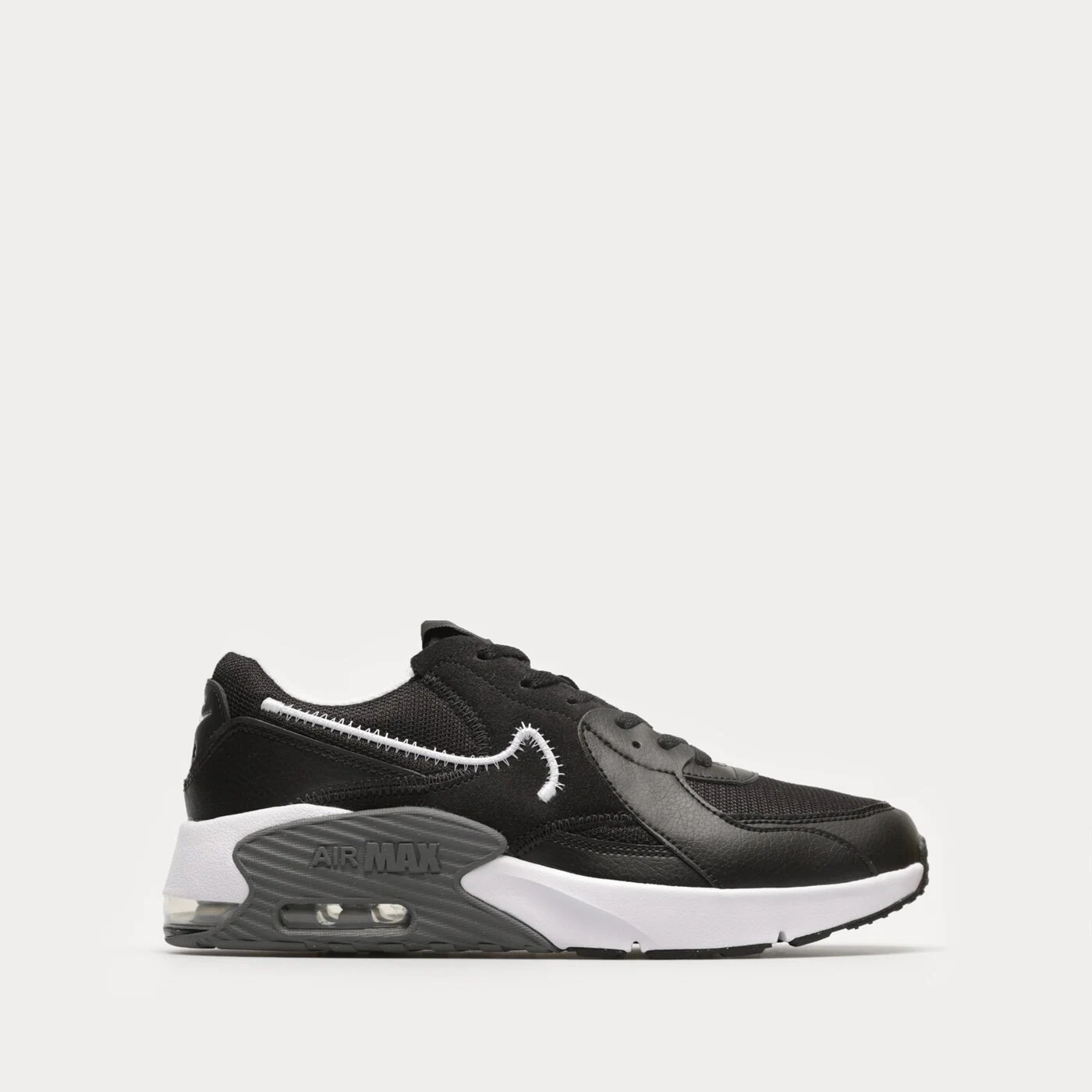 Кроссовки Nike Air Max Excee на шнурках, черный / белый кроссовки nike air max excee белый черный