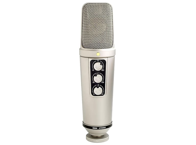 Конденсаторный микрофон RODE Rode NT2000 Multi-Pattern Condenser Microphone студийный микрофон rode nt2000