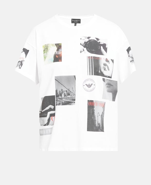 

Футболка Emporio Armani, белый