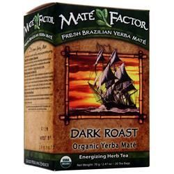Mate Factor Органический Yerba Mate - Бодрящий травяной чай темной обжарки 20 шт.