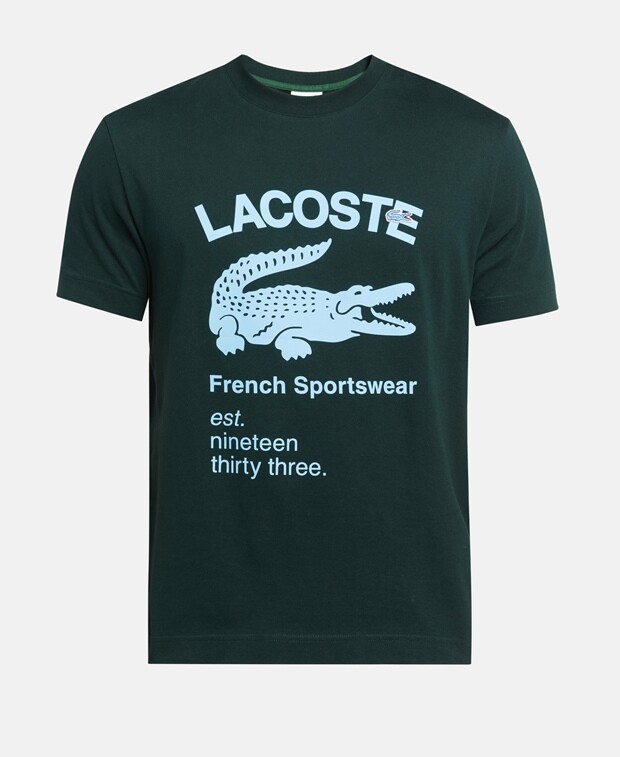 

Футболка Lacoste, темно-зеленый