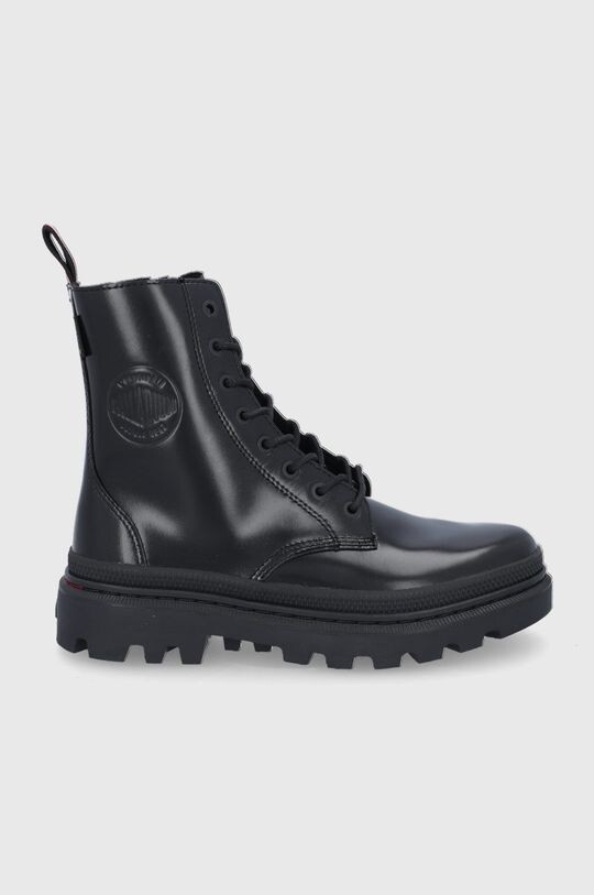 

Палладиевые кожаные туфли Palladium, черный