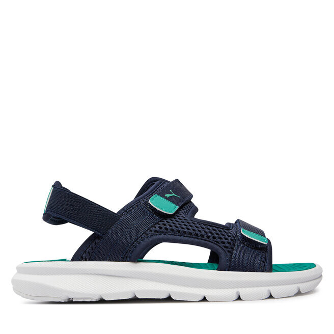 

Сандалии Puma Evolve Sandal Jr 390449-08 Puma Navy/Sparkling Green/Puma White, темно-синий