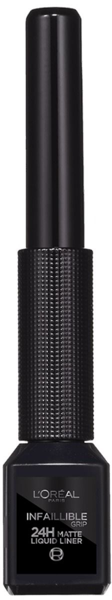 L’Oréal Grip 24H Matte Liquid Liner Подводка для глаз, 01 Ink