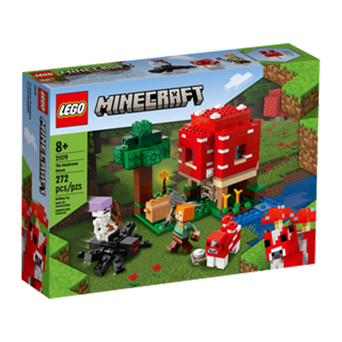 Конструктор Lego: The Mushroom House конструктор lego 10976 santa s gingerbread house
