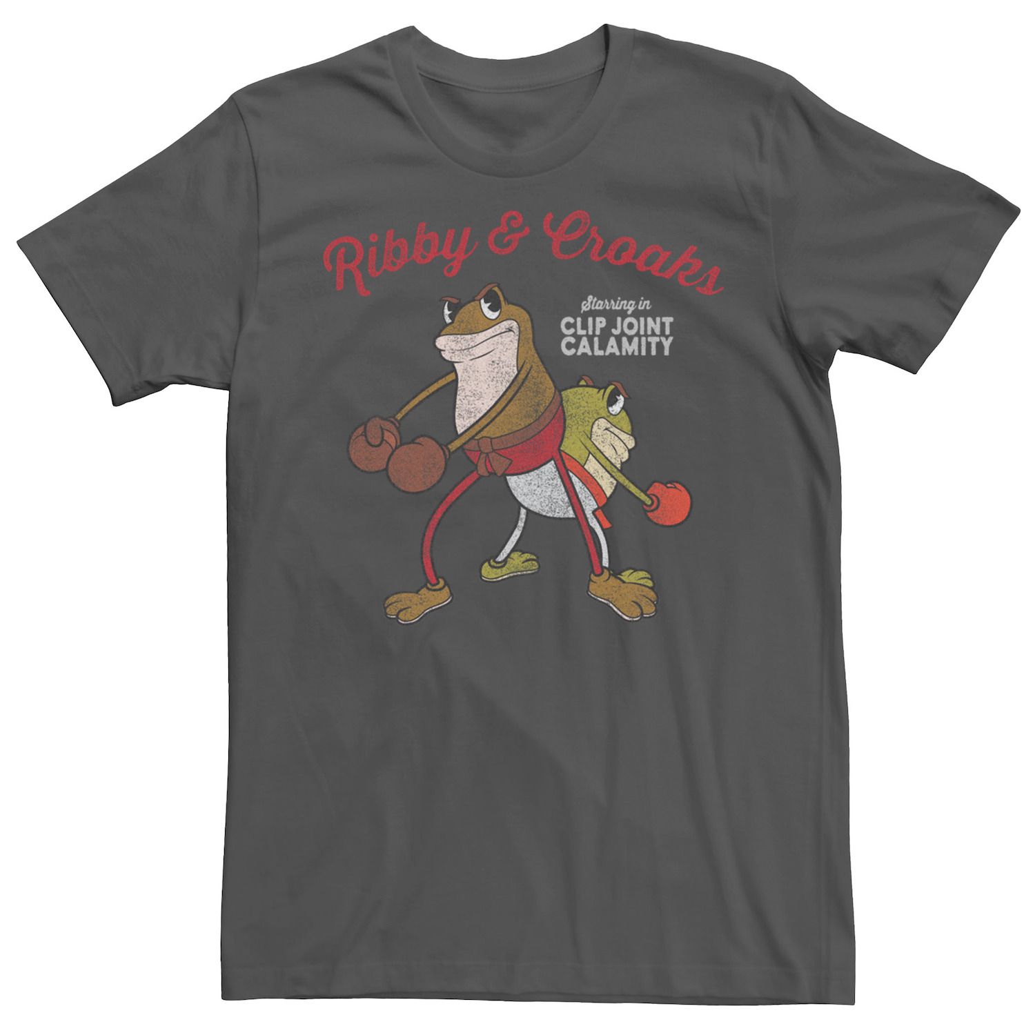 Мужская футболка Ribby & Croaks Clip Joint Calamity Licensed Character мужская толстовка для спортзала cuphead clip joint licensed character