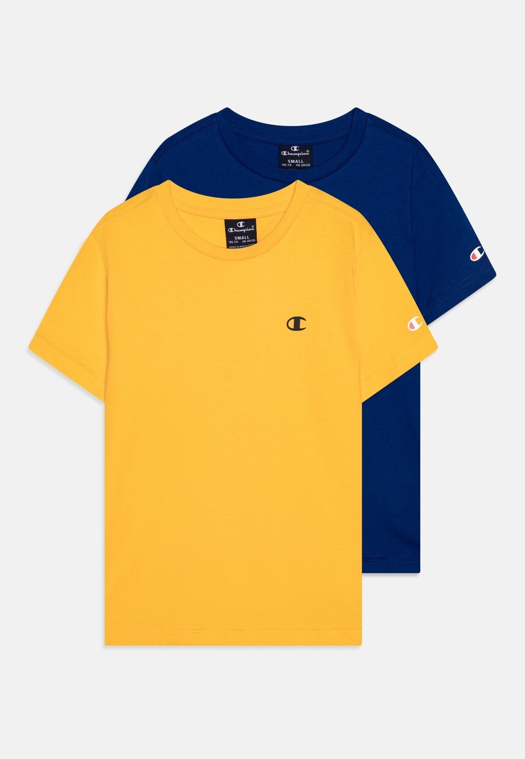 

Базовая футболка Crew Neck Unisex 2 Pack Champion, цвет blue/yellow