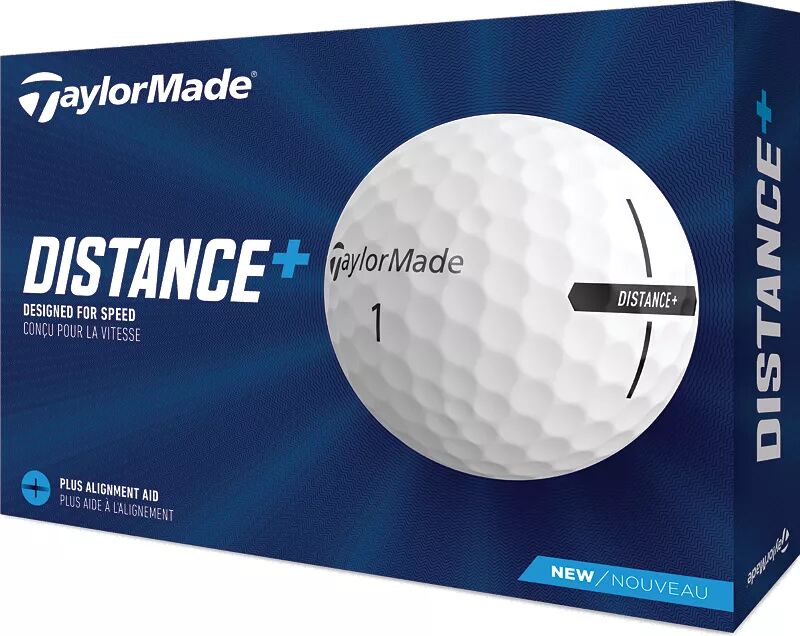 TaylorMade Distance+ Мячи для гольфа, белый