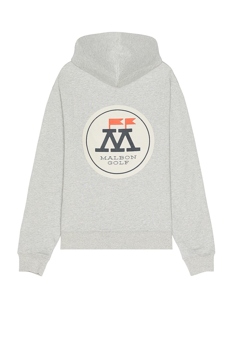 

Толстовка Malbon Golf Flag Seekers, цвет Heather Grey