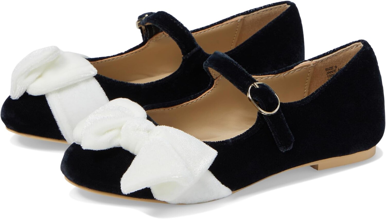 

Оксфорды Velvet Bow Flats Janie and Jack, цвет Multicolor