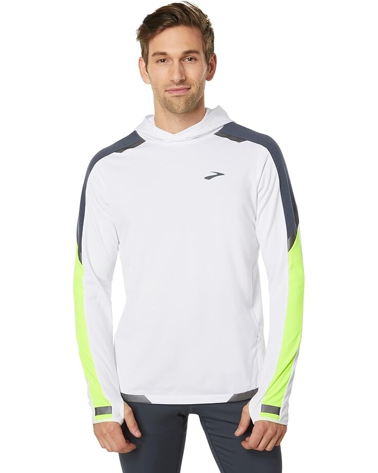 

Худи Brooks Run Visible Thermal, белый