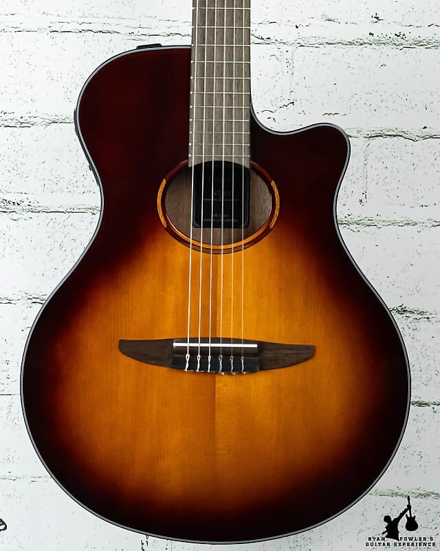 

Акустическая гитара Yamaha NTX1 Nylon String Acoustic-Electric Brown Sunburst