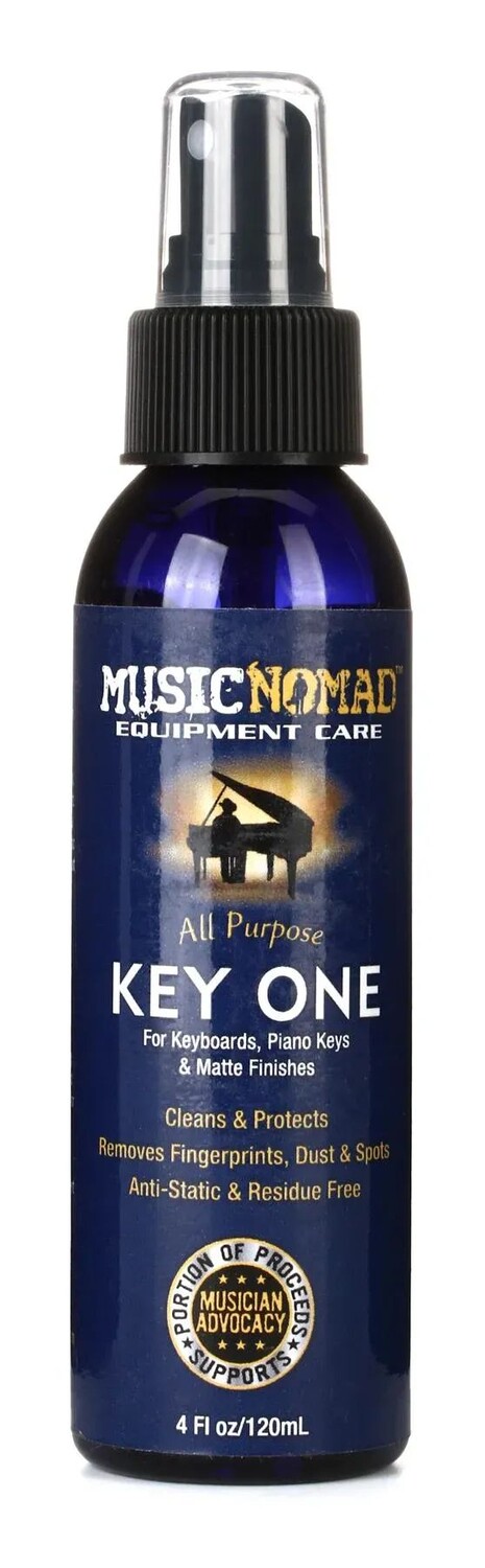 

MusicNomad Key ONE Универсальный очиститель для клавиатур, клавиш и матового покрытия фортепиано
