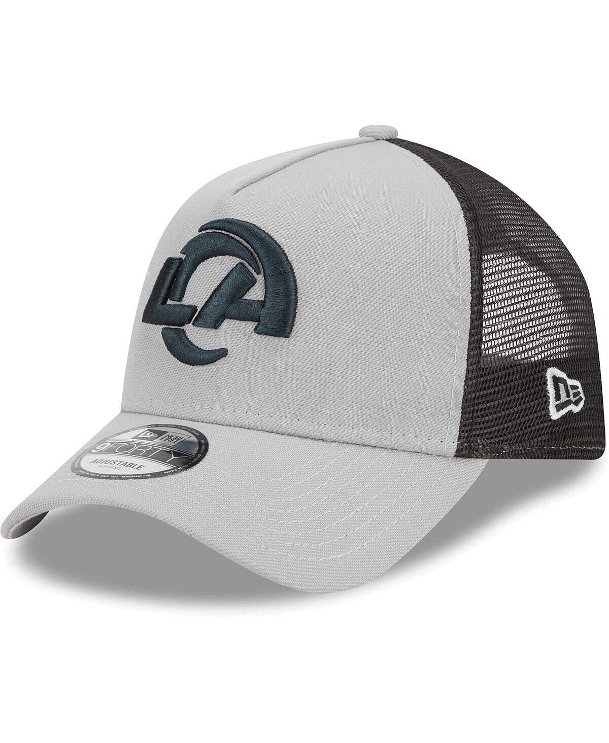 

Мужская серая кепка Los Angeles Rams Redux 9FORTY Snapback New Era