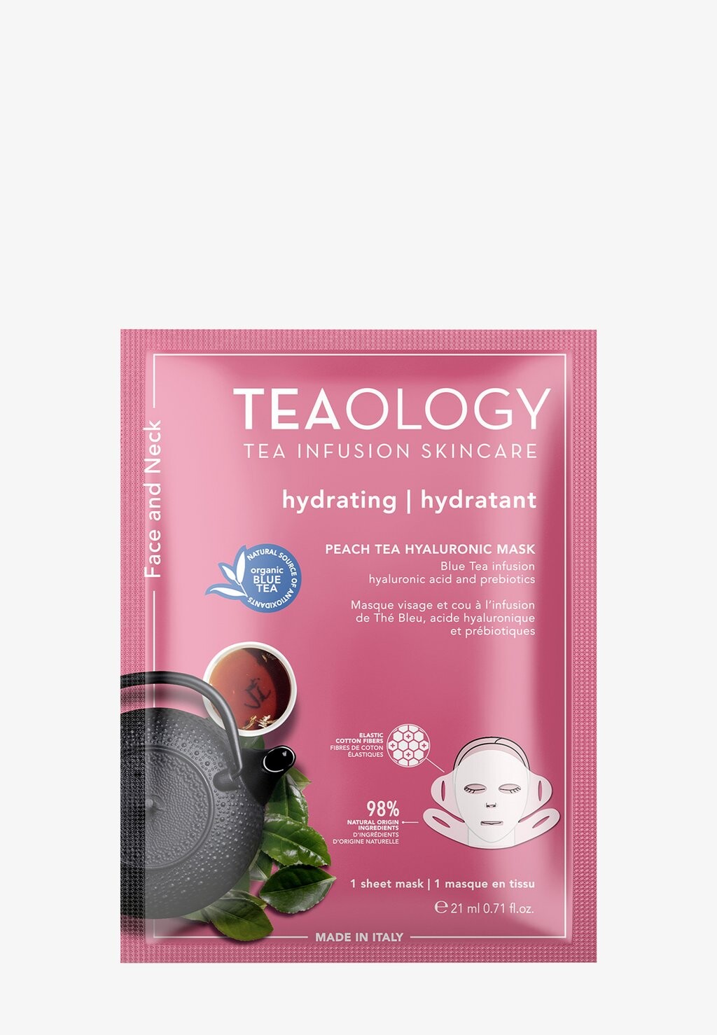 Дневной крем Peach Tea Hyaluronic Mask Teaology