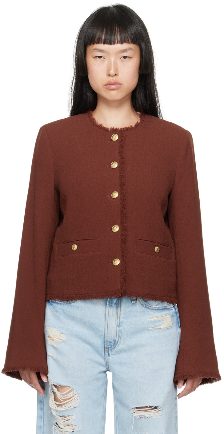 

Коричневая куртка Carmen rag &bone rag & bone, Коричневый