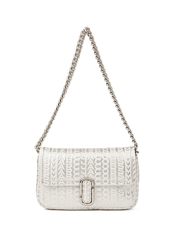 

Мини-сумка через плечо, белая, серебристая, женская кожаная сумка Marc Jacobs