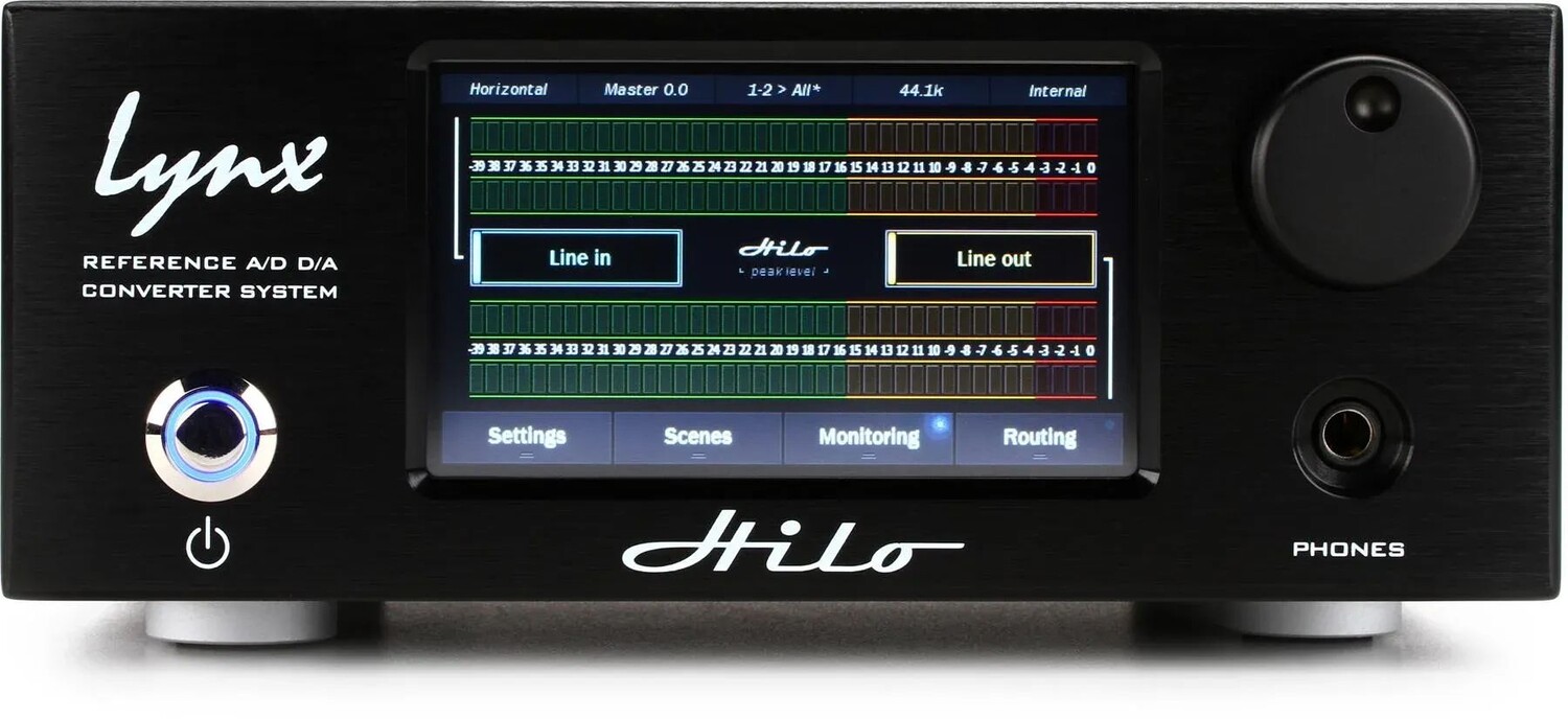 

АЦП и ЦАП Lynx Hilo с USB — черный