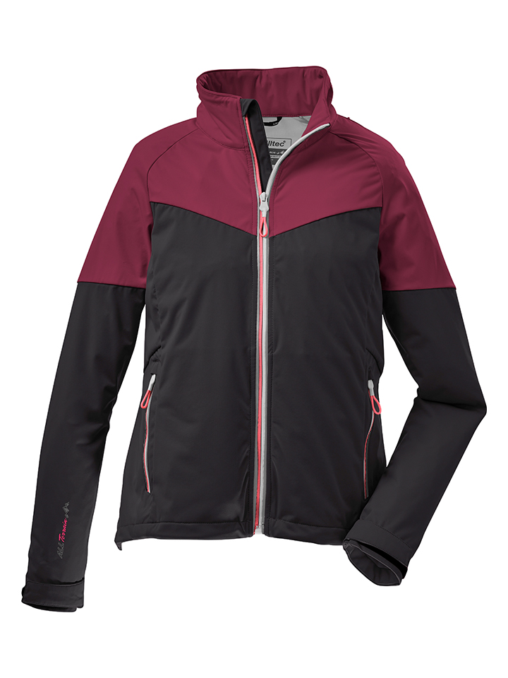 Куртка софтшелл Killtec Kos 29, цвет Anthrazit/Bordeaux куртка killtec killtec damen powerstretchjacke kos 102 wmn flx jckt цвет rose