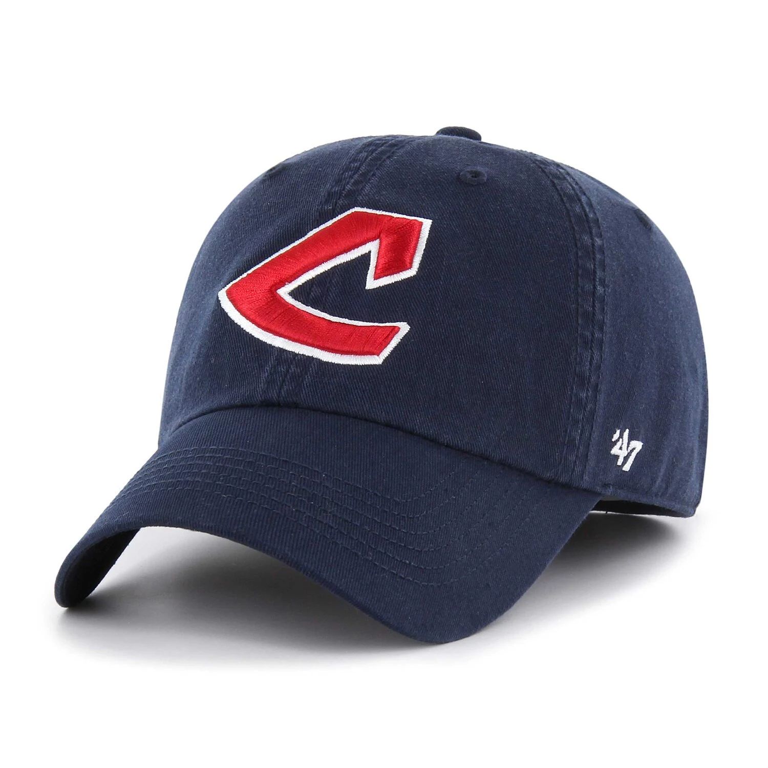 Мужская шляпа темно-синего цвета '47 Cleveland Indians Cooperstown Collection Franchise приталенная шляпа