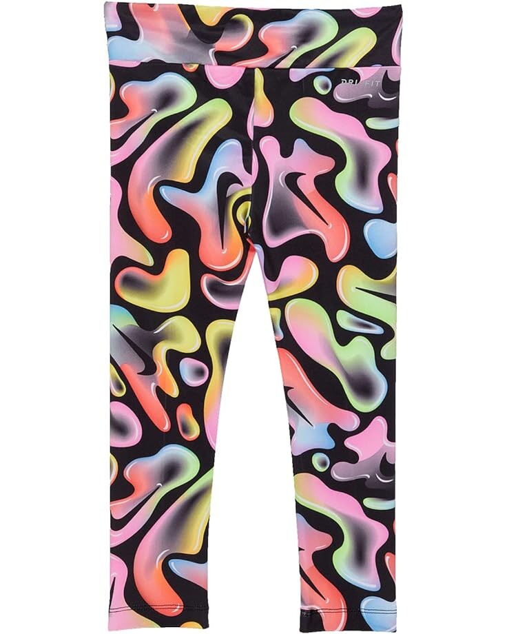 

Брюки Nike Dri-FIT Printed Leggings, черный