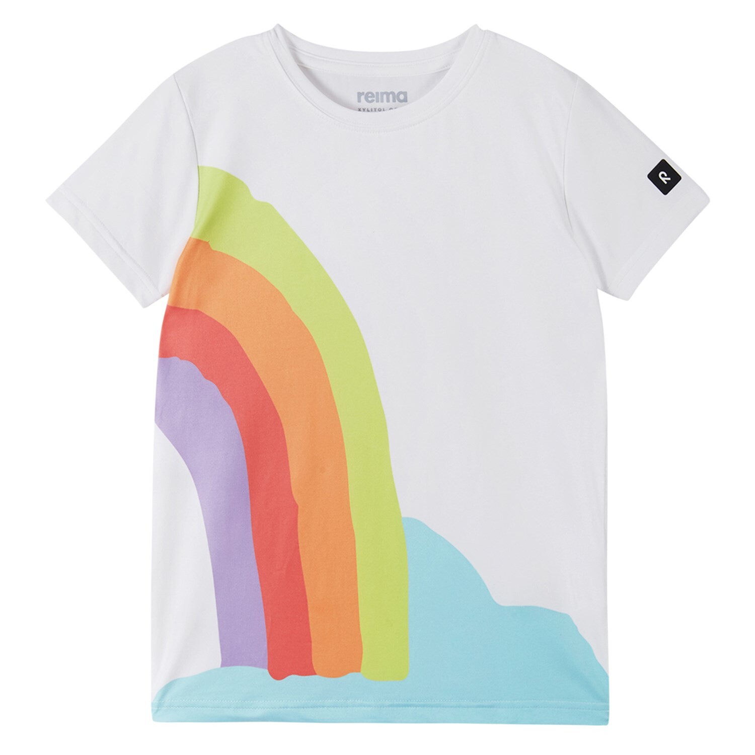 

Футболка Reima Vauhdikas, цвет Off-White Rainbow