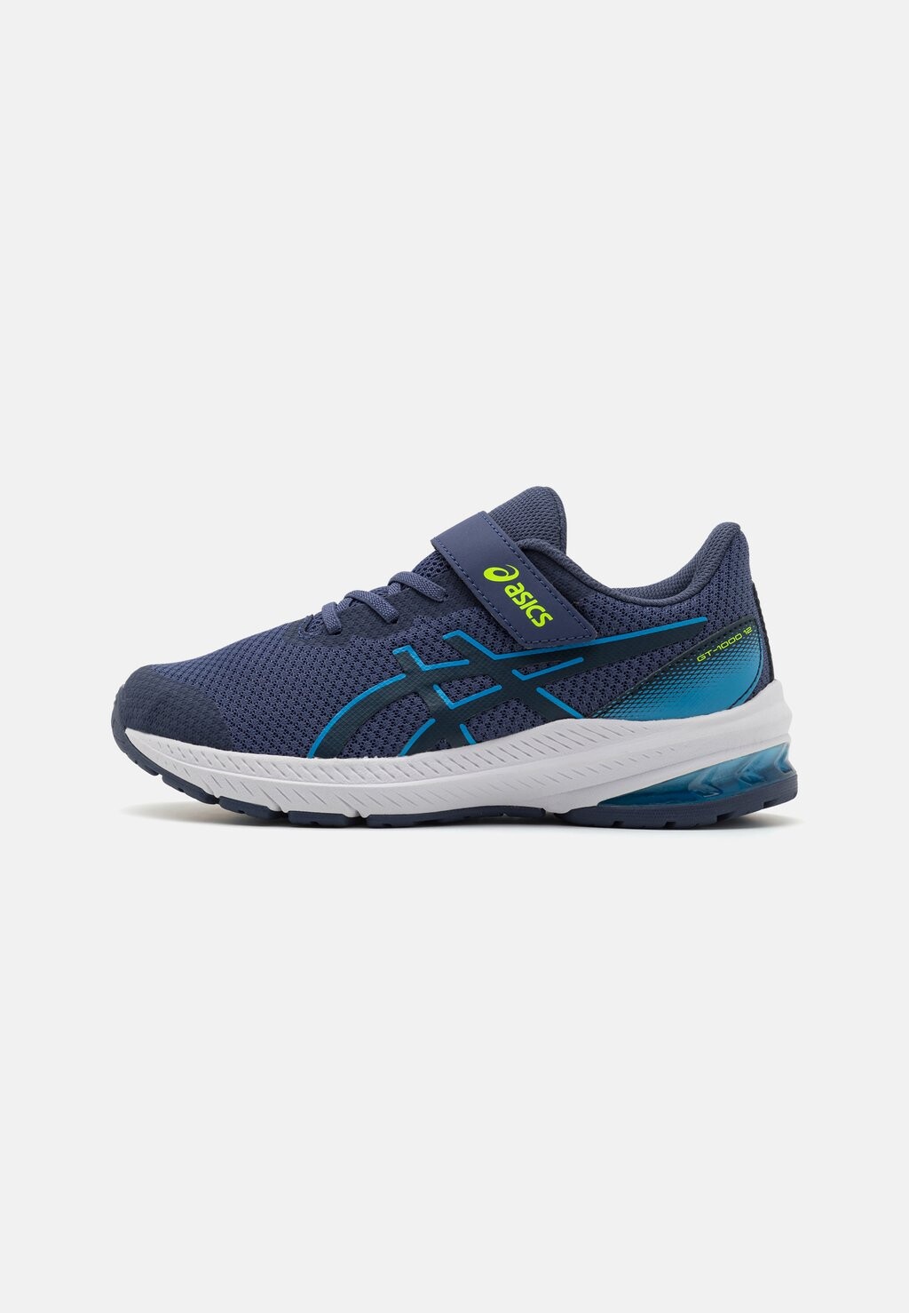 Кроссовки нейтрального цвета GT-1000 12 UNISEX ASICS, цвет thunder blue/french blue