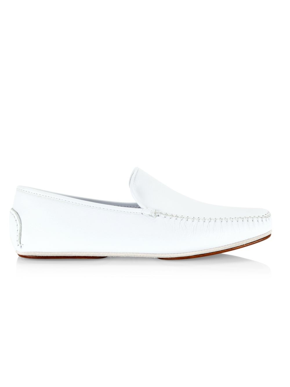 

Кожаные лоферы Mayfair Manolo Blahnik, белый