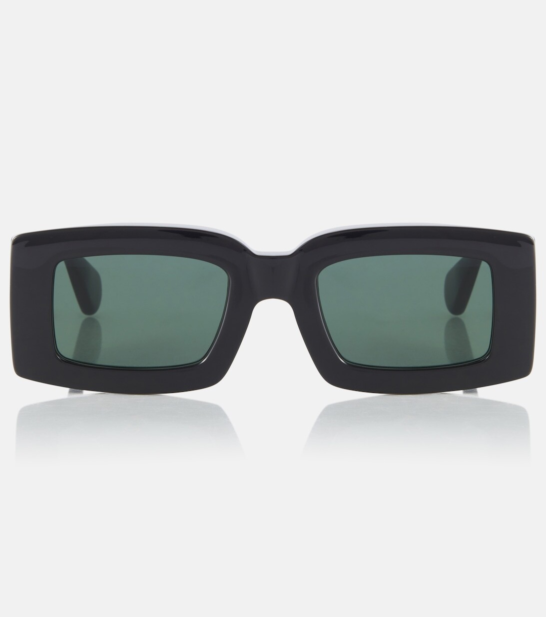 

Солнцезащитные очки в квадратной оправе Les Lunettes Tupi Jacquemus, черный
