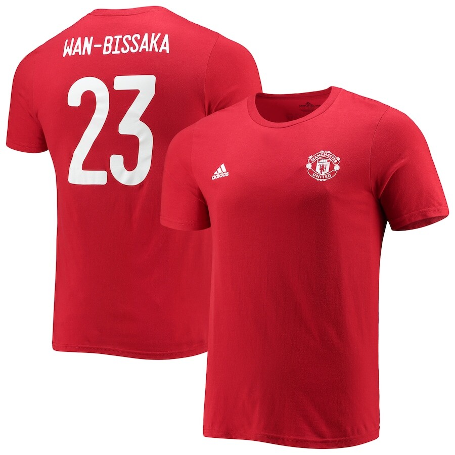 

Футболка с коротким рукавом adidas Manchester United, красный
