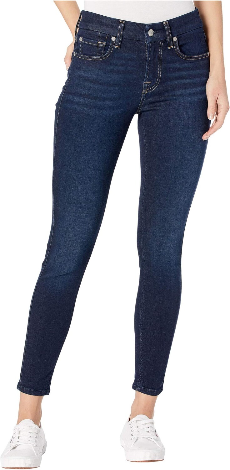 

Джинсы The Ankle Skinny in Slim Illusion Tried & True 7 For All Mankind, цвет Slim Illusion Tried & True