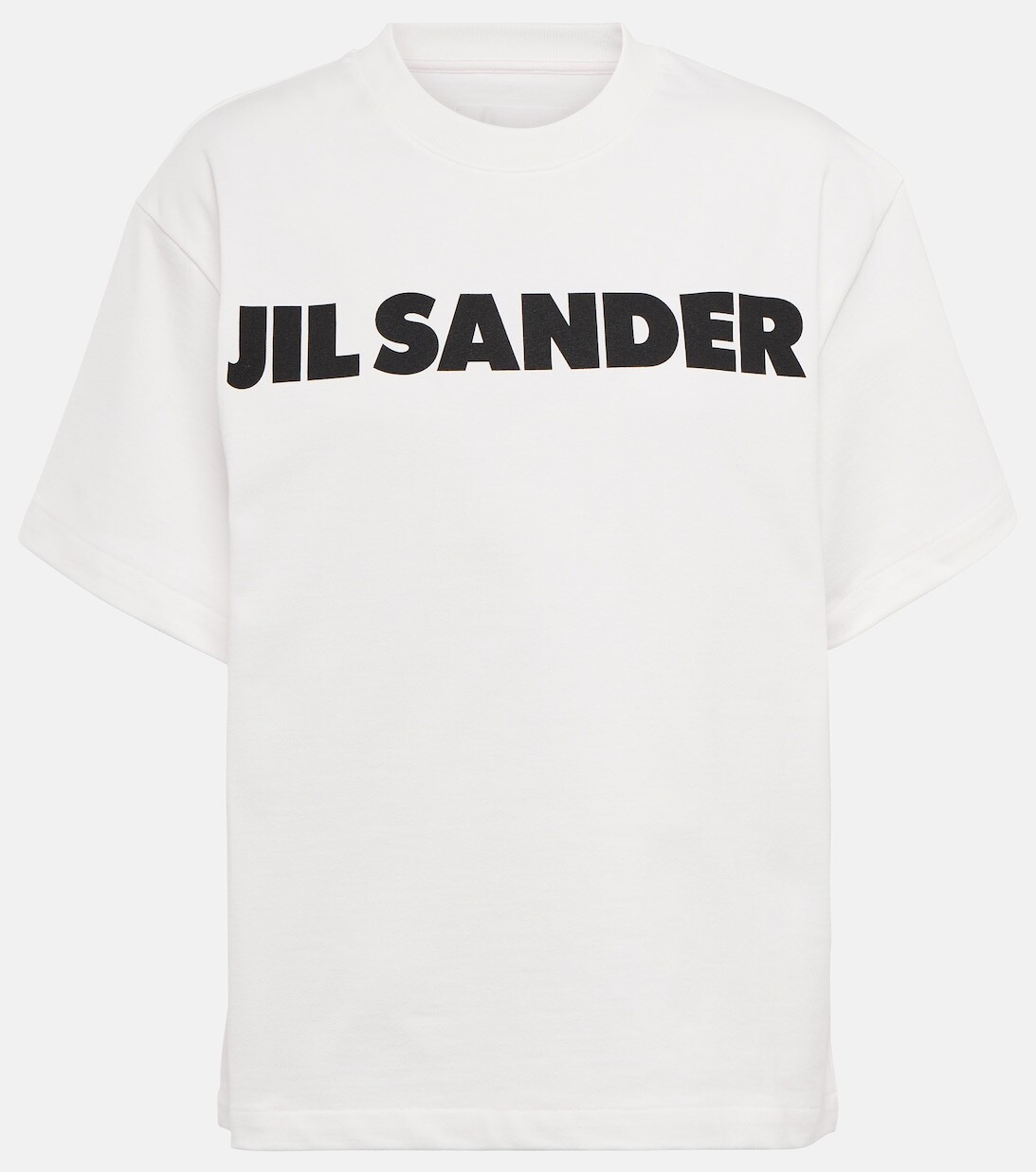 

Футболка оверсайз из хлопкового джерси с логотипом JIL SANDER, разноцветный